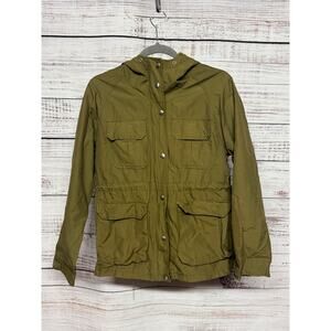 Penfield Parka Jacket Women XS Green Kasson 60/40 Mountain Hood Lined Outdoor